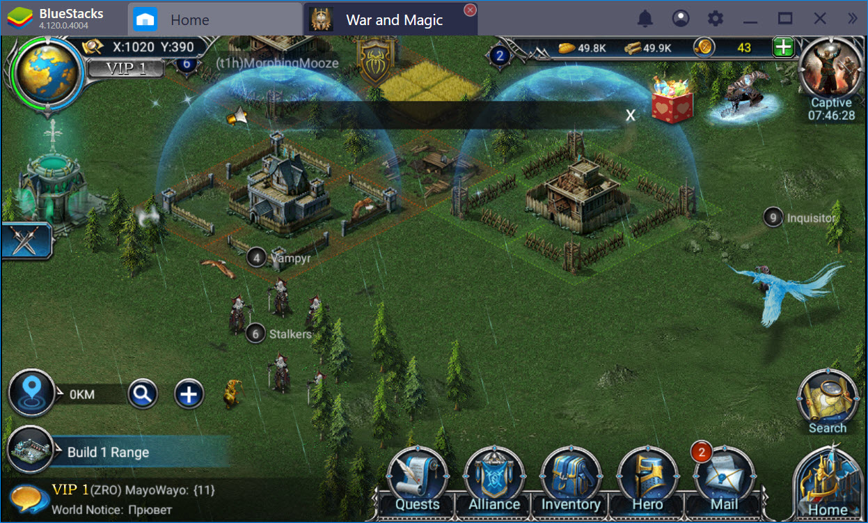 Trải nghiệm War and Magic trên PC cùng BlueStacks