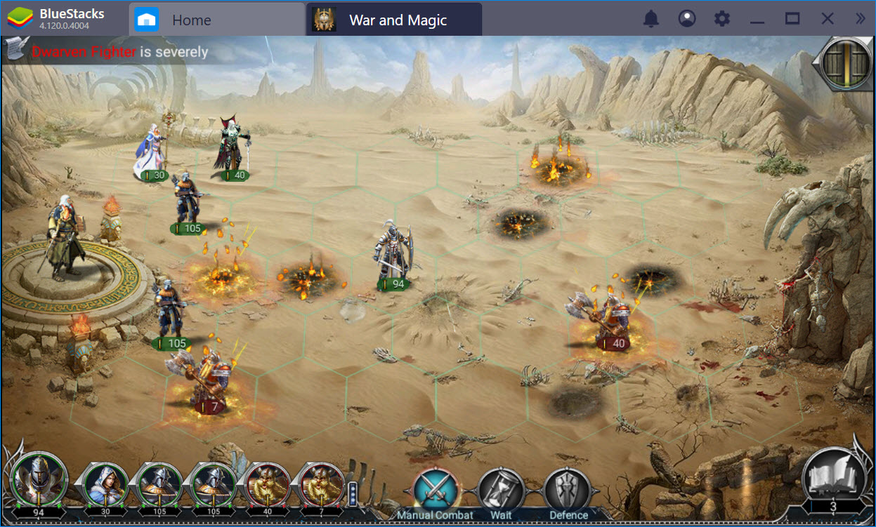 Trải nghiệm War and Magic trên PC cùng BlueStacks