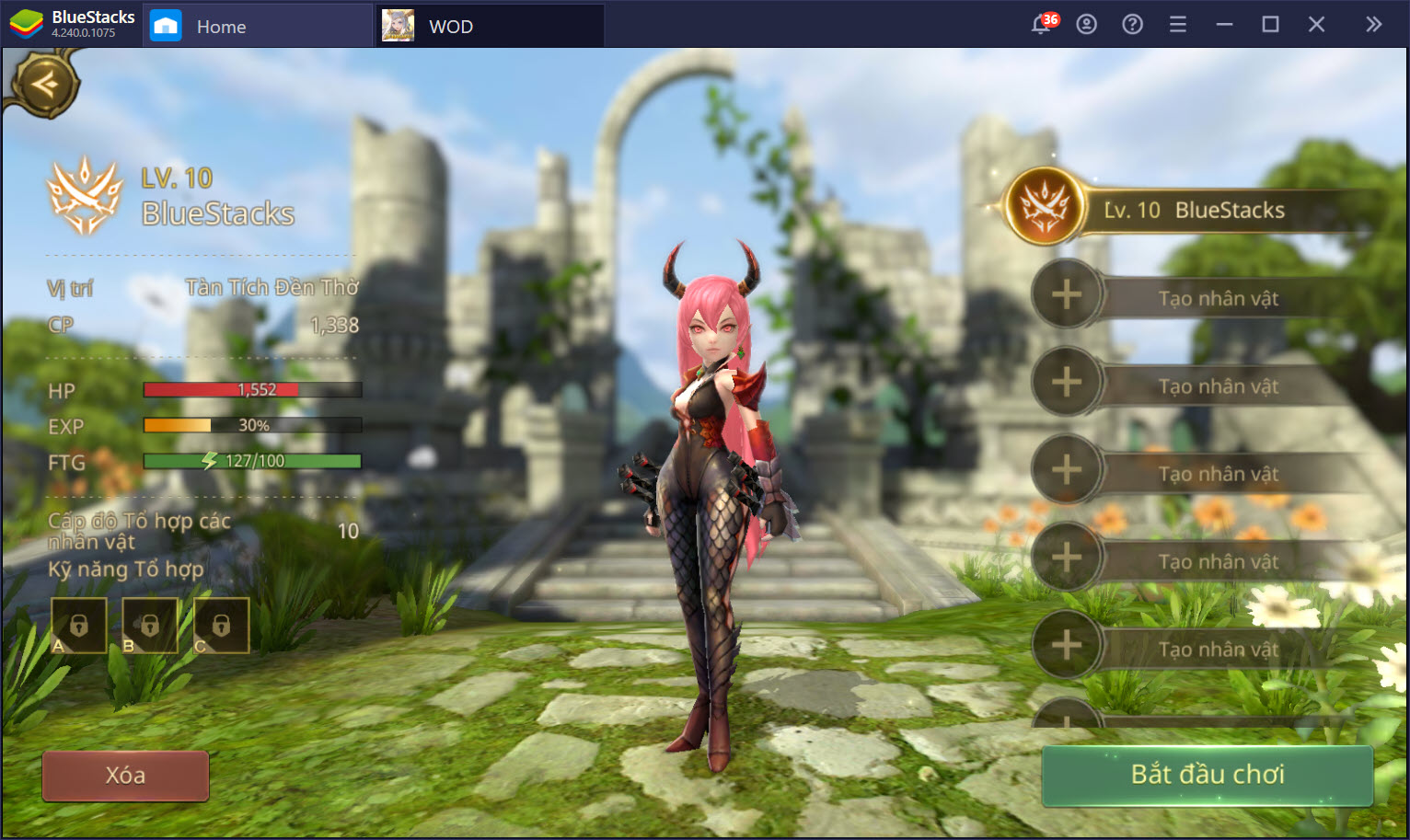 Giới thiệu hệ thống nhân vật trong vùng đất rồng World of Dragon Nest