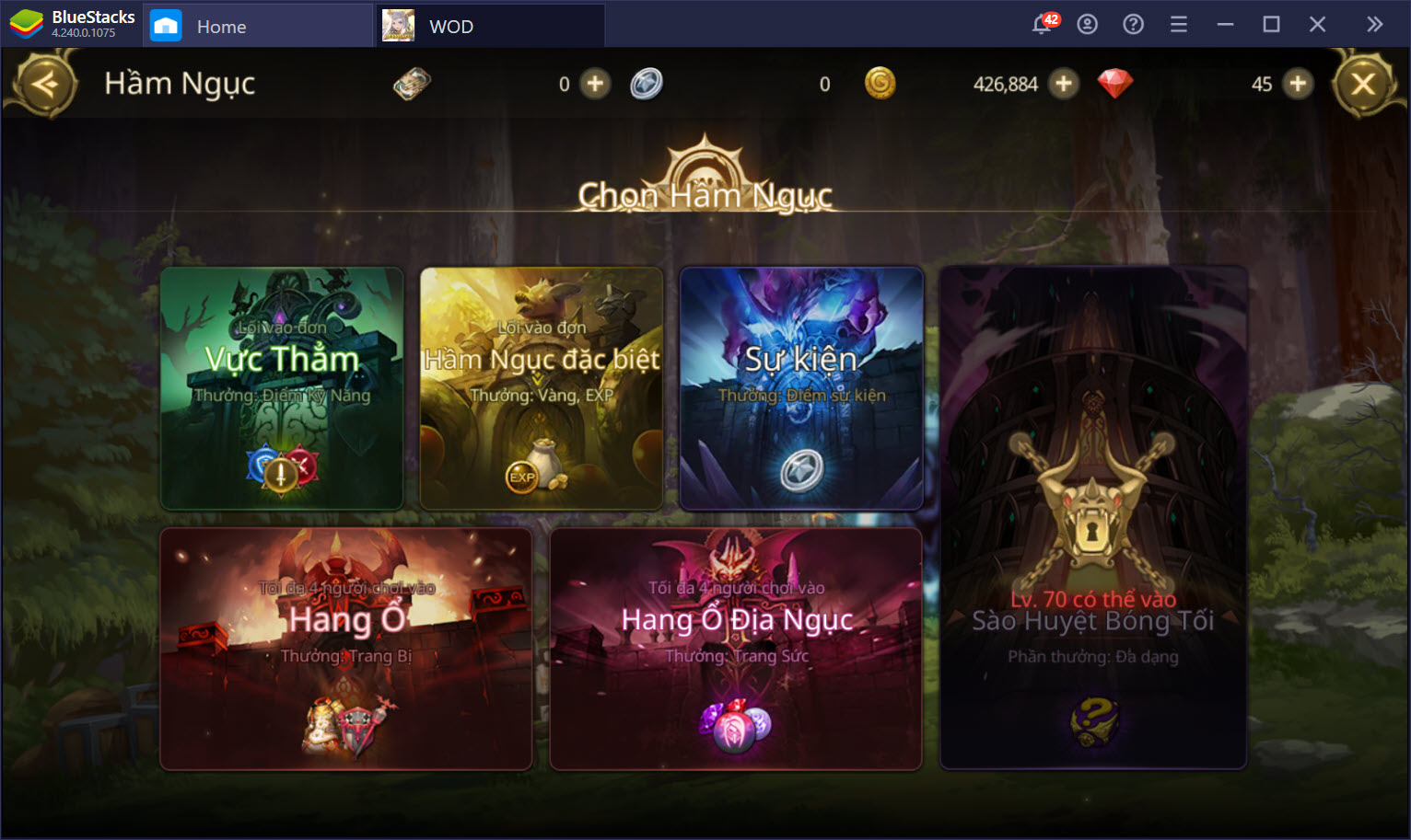 Mẹo lên cấp nhanh khi chơi World of Dragon Nest