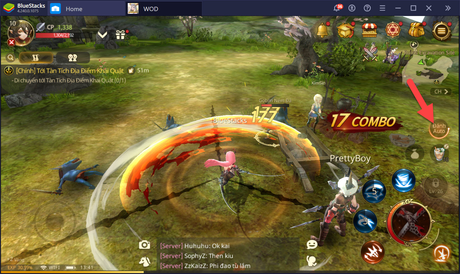 World of Dragon Nest: Hướng dẫn thiết lập Keymapping với Game Controls