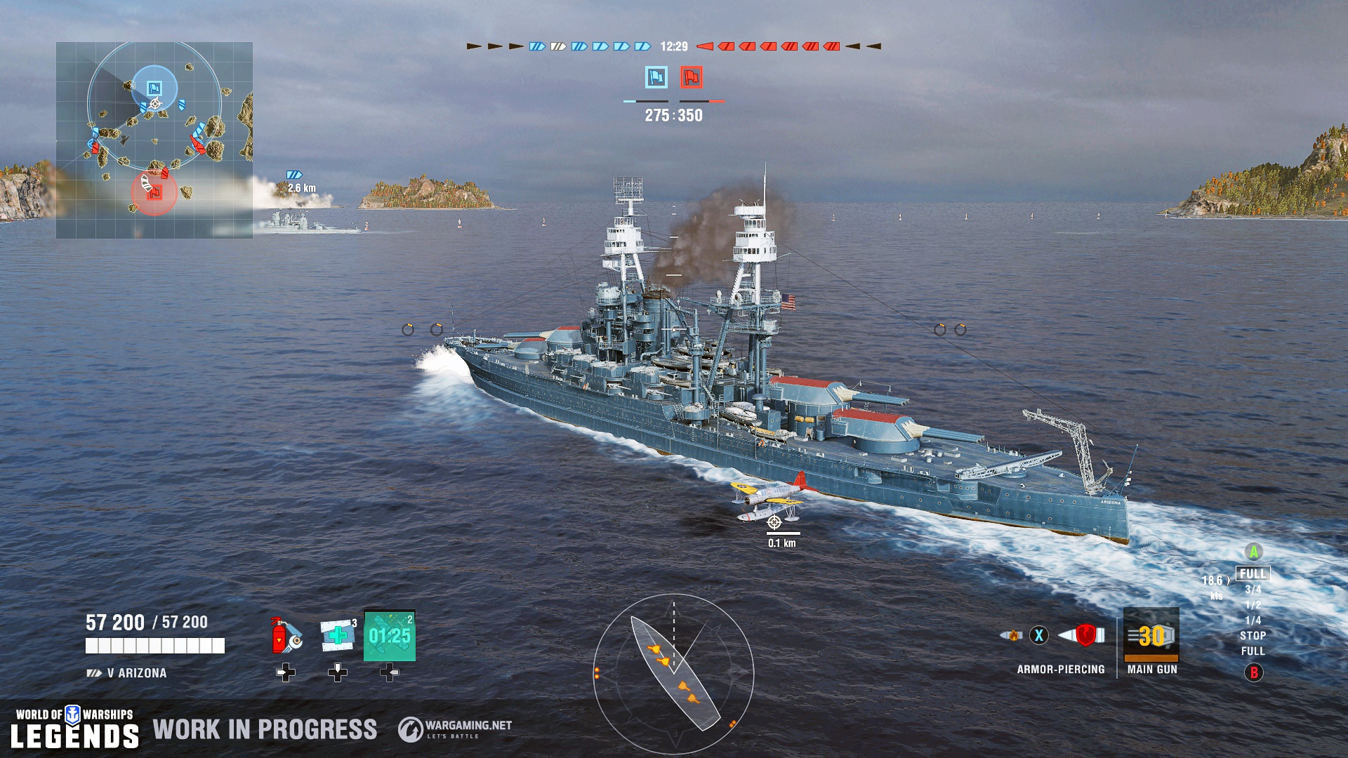 World of Warships Lengends sắp ra mắt bản di động