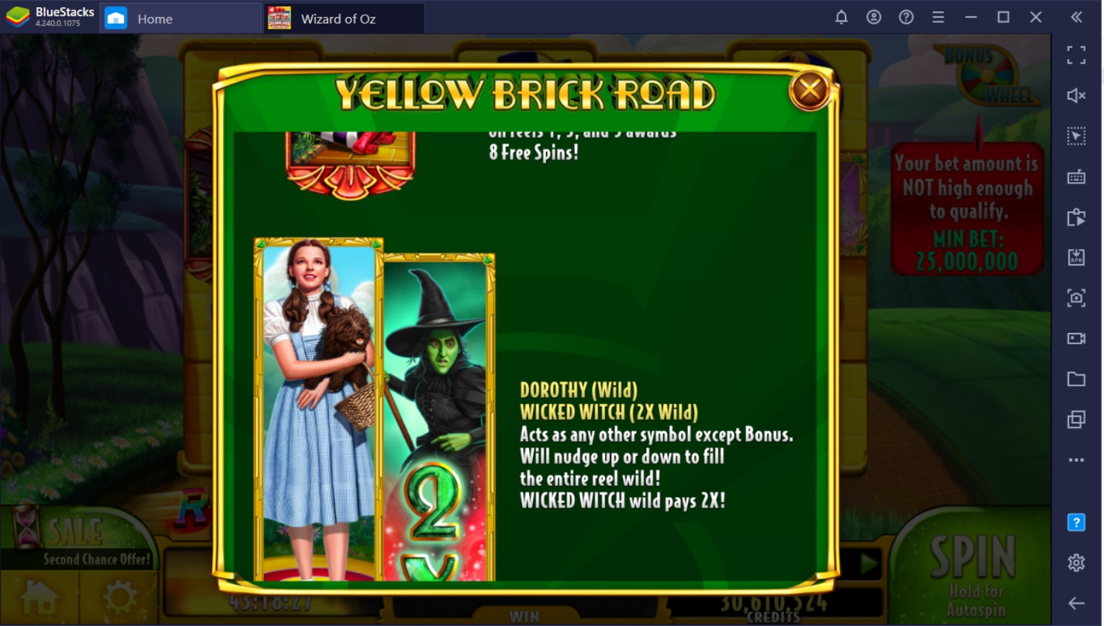 Beginner's Guide to Playing Wizard of Oz Casino on PC