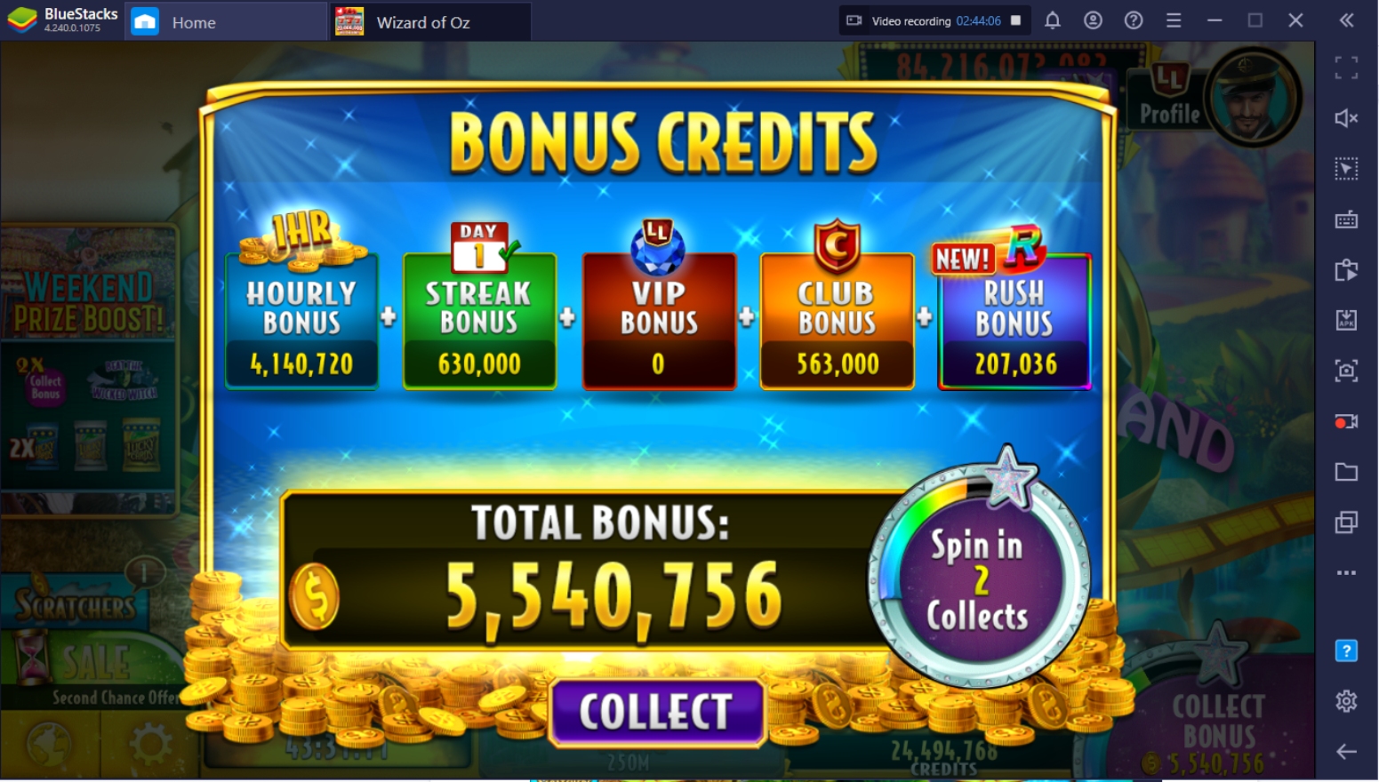 Fastest Way To Get Free Credits in Wizard of Oz Casino on PC