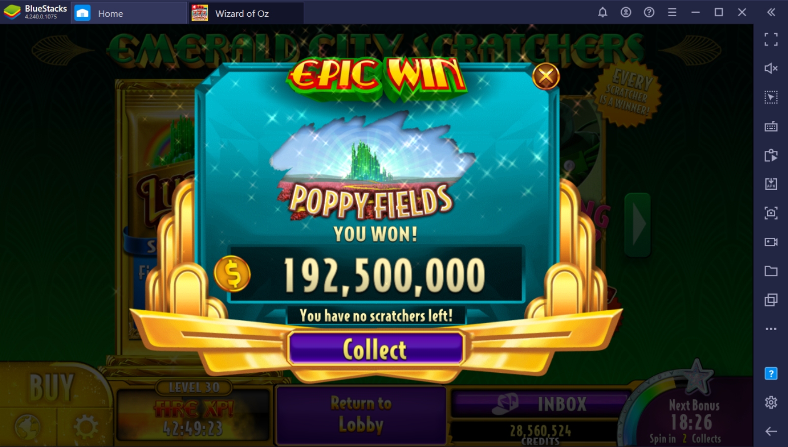 Fastest Way To Get Free Credits in Wizard of Oz Casino on PC