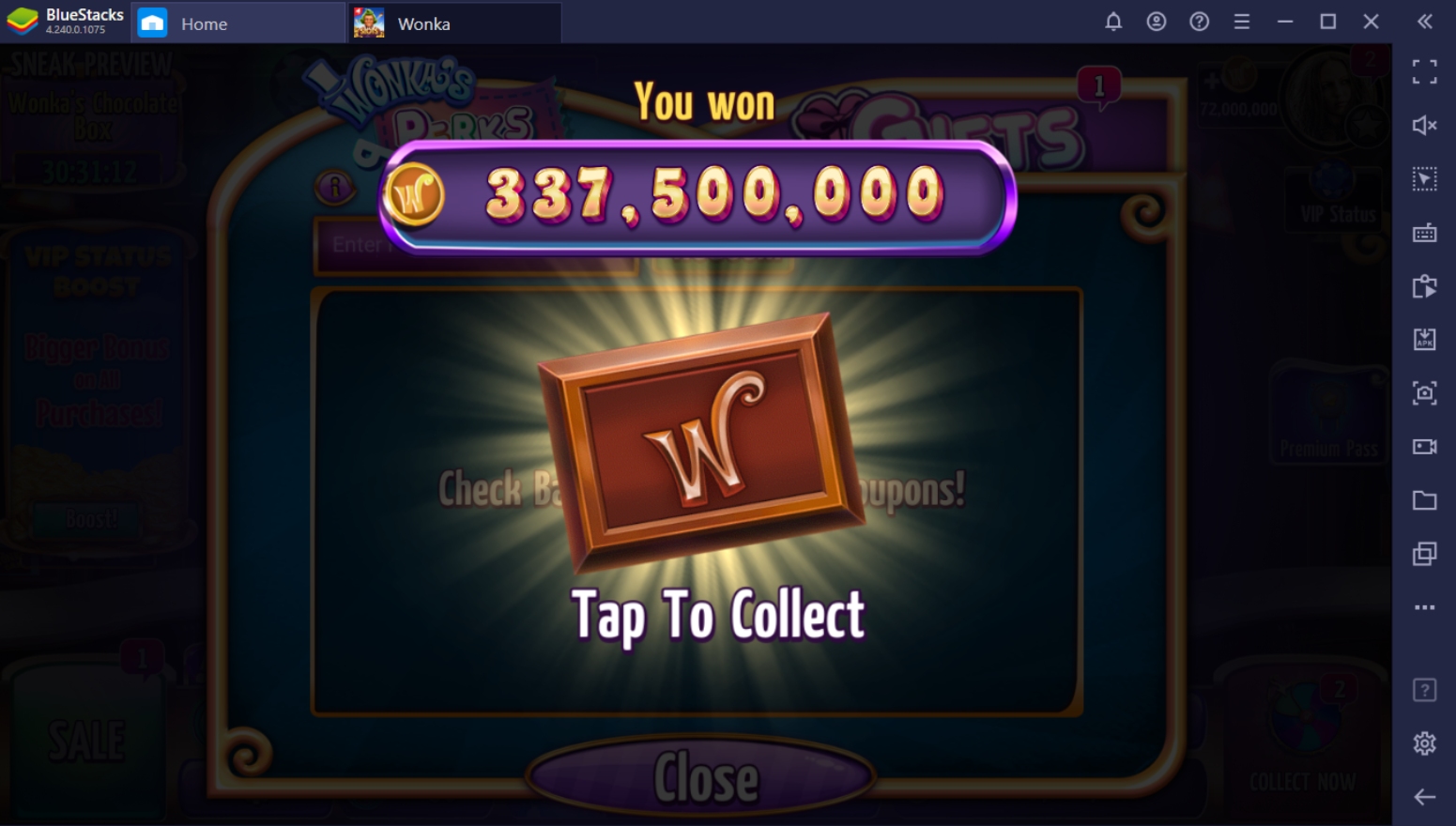 How To Get Free Credits In Willy Wonka Casino on PC