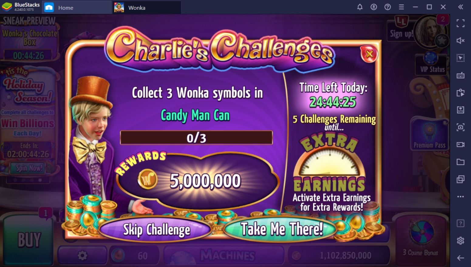 How To Get Free Credits In Willy Wonka Casino on PC