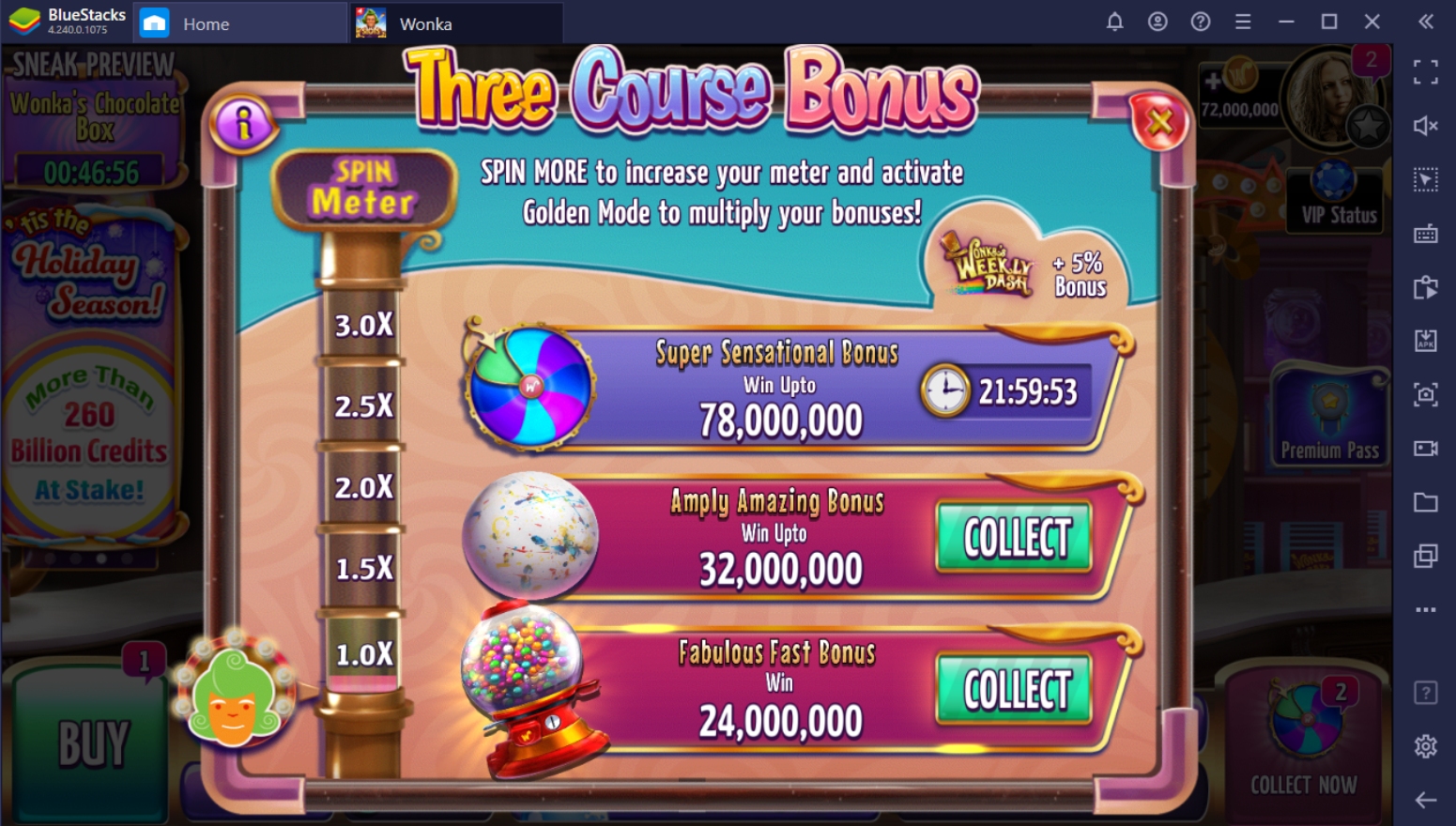 How To Get Free Credits In Willy Wonka Casino on PC