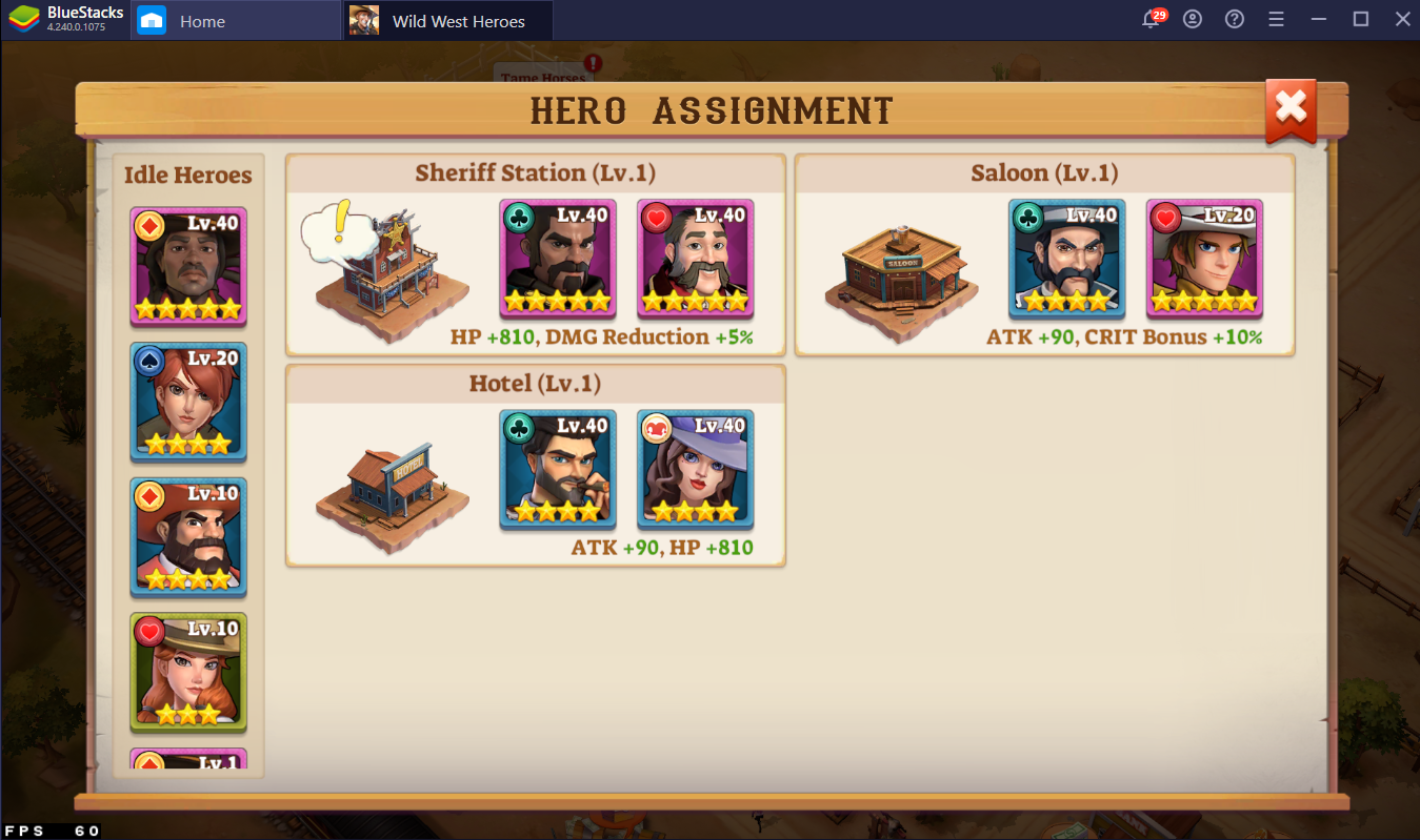 A Guide on Upgrading Your Heroes in Wild West Heroes