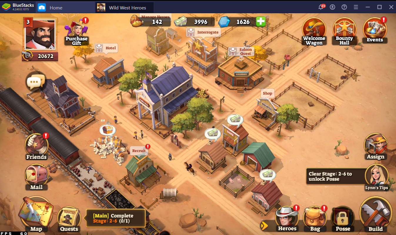Save the Wild West – How to Play Wild West Heroes on PC with BlueStacks