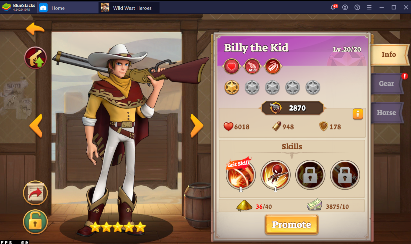 Save the Wild West - How to Play Wild West Heroes on PC with BlueStacks