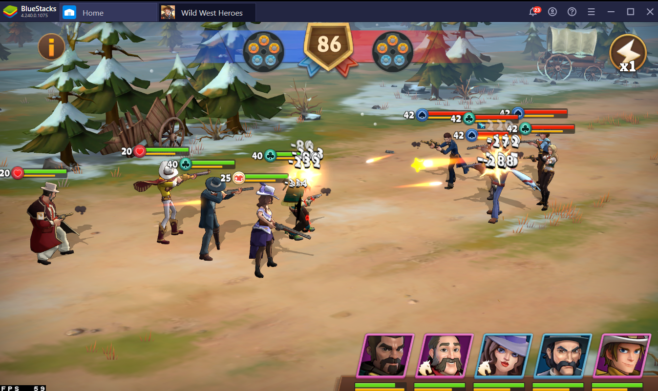 Save the Wild West - How to Play Wild West Heroes on PC with BlueStacks