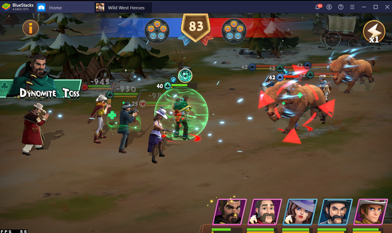 Save the Wild West - How to Play Wild West Heroes on PC with BlueStacks