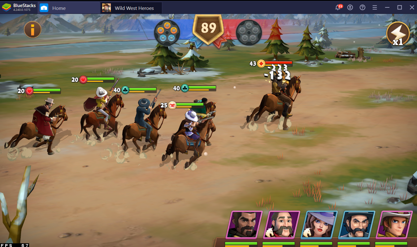 Save the Wild West - How to Play Wild West Heroes on PC with BlueStacks