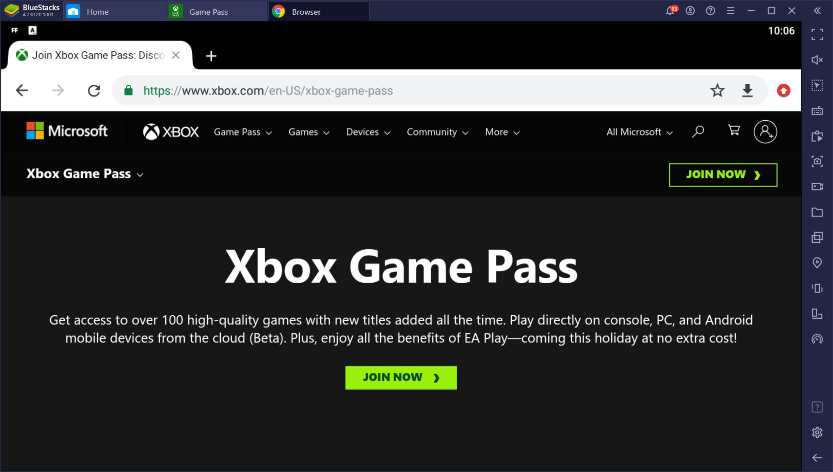 Как играть в игры для Xbox на Android вместе с BlueStacks и xCloud?