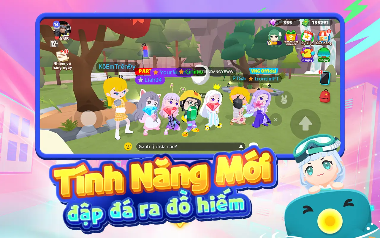 Play Together VNG : Chia Sẻ Mẹo Tìm Map Ít Người – Tha Hồ Gom Túi Thẻ Hiếm!