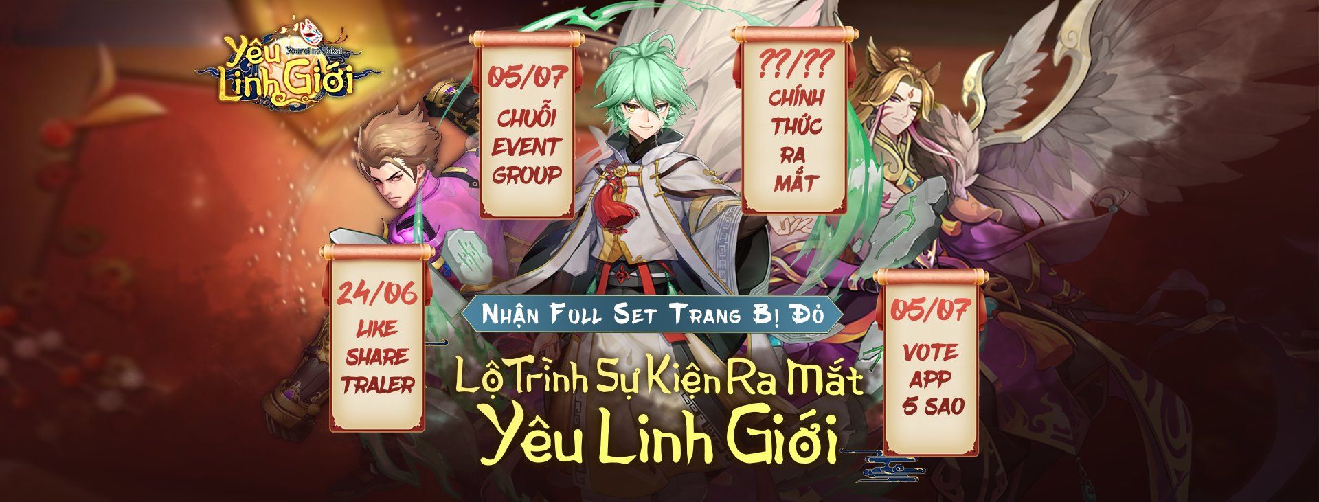 Yêu Linh Giới: game nhập vai chủ đề Yêu Linh Nhật Bản sắp ra mắt