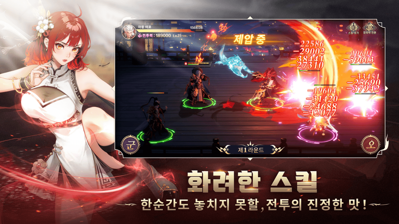 음양삼국용의그림자 공략 - 스킬 가이드