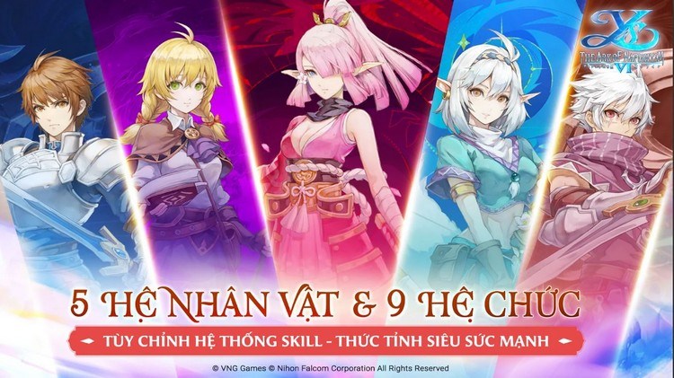 Ys 6 Mobile - The Ark of Napishtim mở thử nghiệm Alpha Test