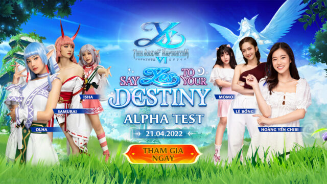 Ys 6 Mobile – The Ark of Napishtim mở thử nghiệm Alpha Test
