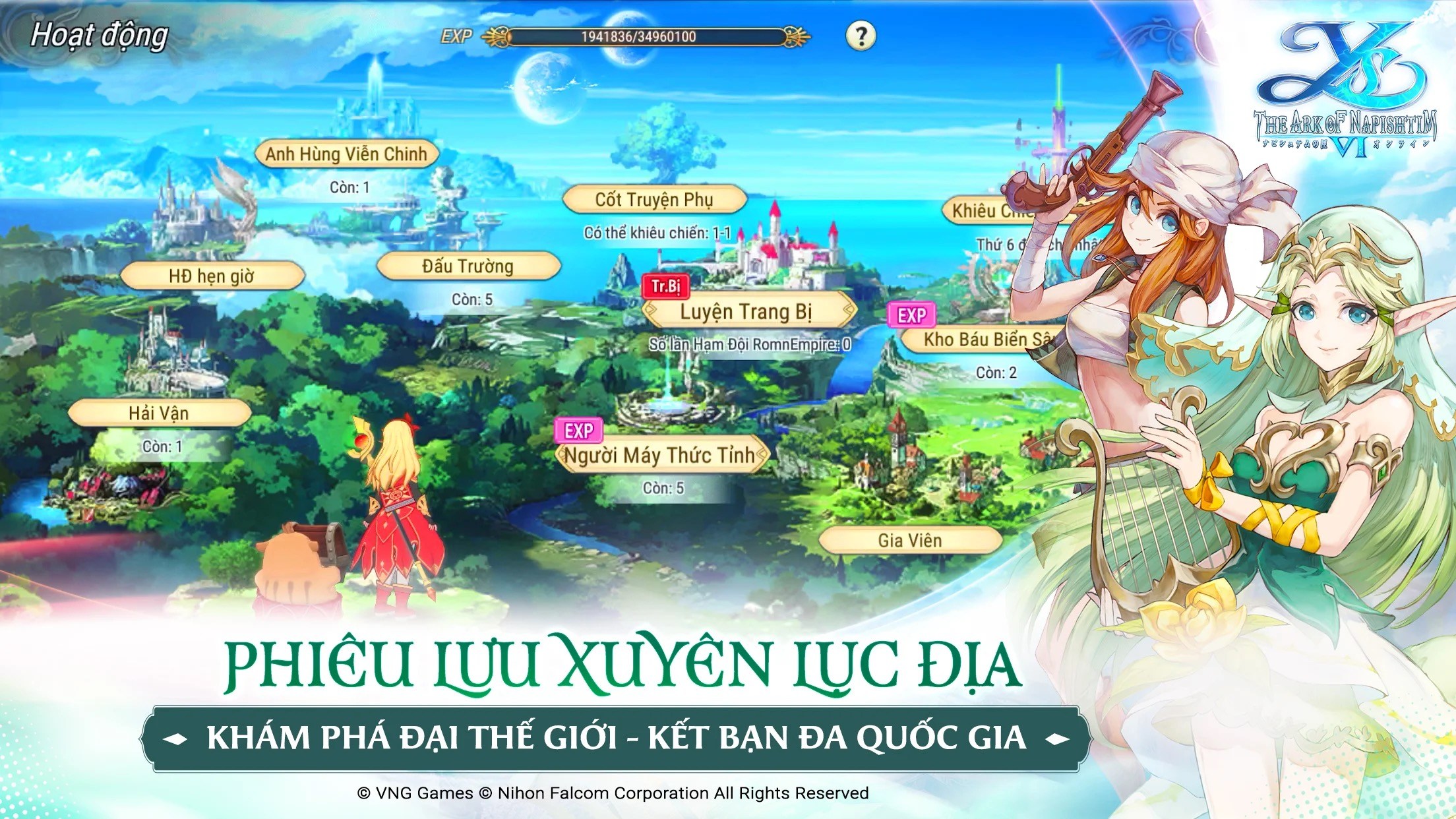 Ys 6 Mobile - The Ark of Napishtim: Điều gì khiến game được yêu thích khắp Châu Á?