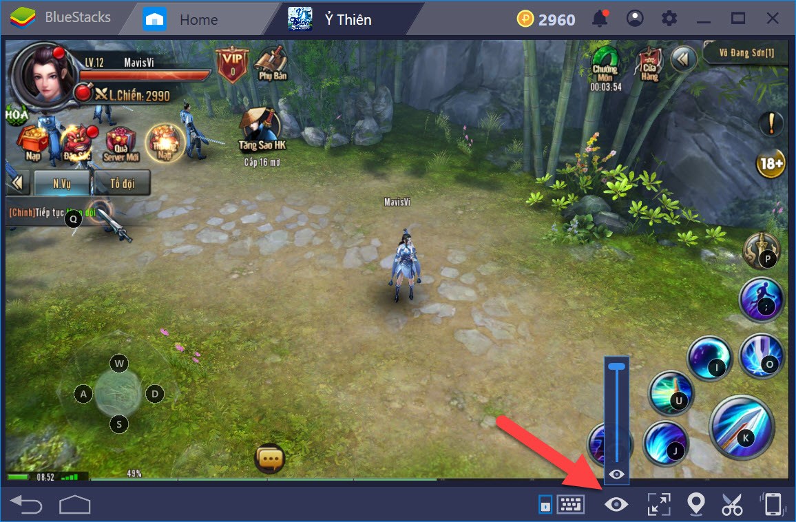 Hướng dẫn thiết lập Game controls khi chơi Ỷ Thiên Đồ Long Ký 3D với BlueStacks 4