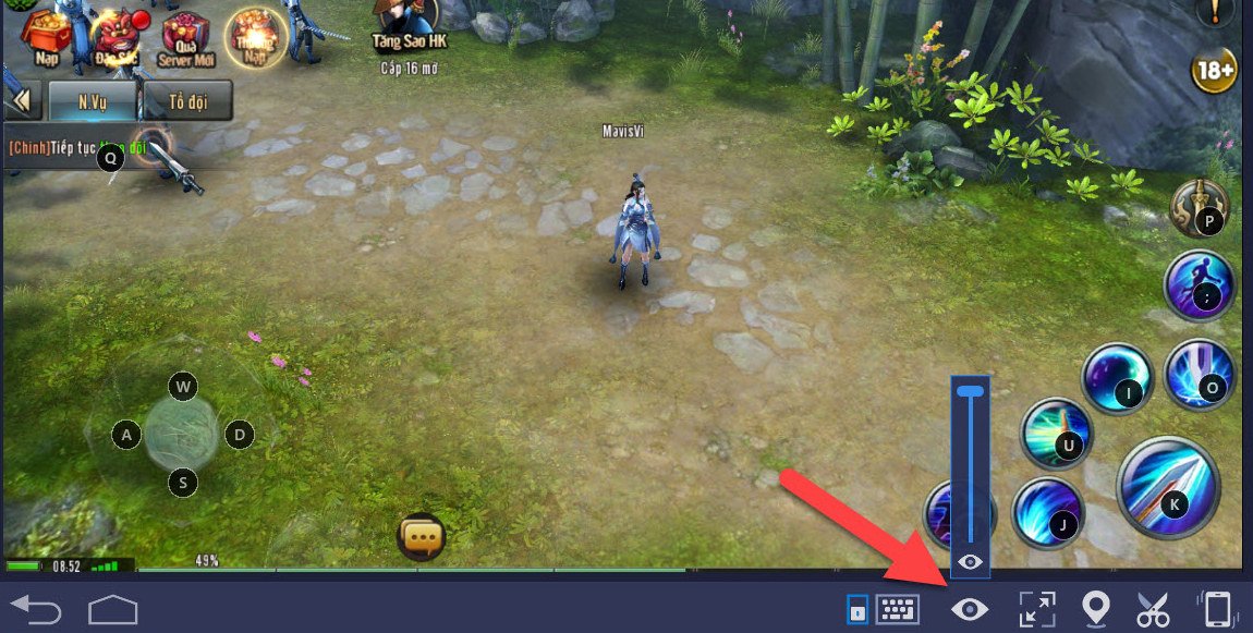 Hướng dẫn thiết lập Game controls khi chơi Ỷ Thiên Đồ Long Ký 3D với BlueStacks 4